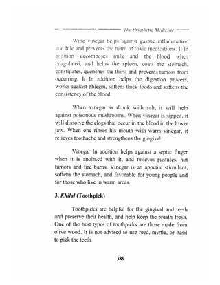 The prophetic medicine