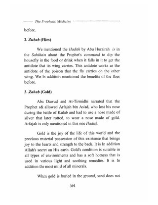 The prophetic medicine