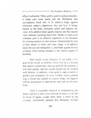 The prophetic medicine