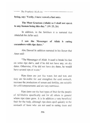 The prophetic medicine