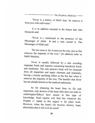 The prophetic medicine