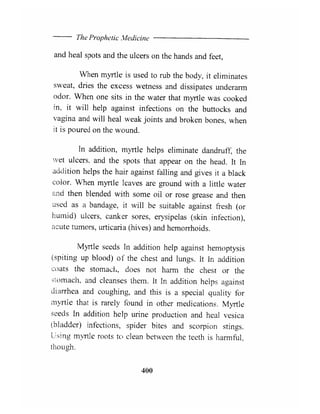 The prophetic medicine