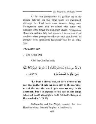 The prophetic medicine