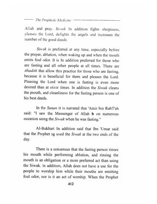 The prophetic medicine