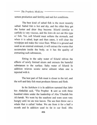 The prophetic medicine