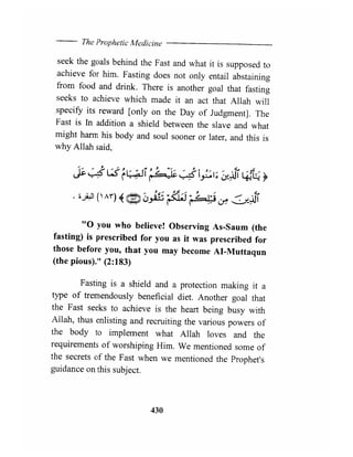 The prophetic medicine