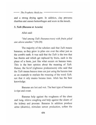 The prophetic medicine