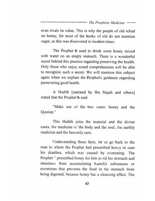 The prophetic medicine