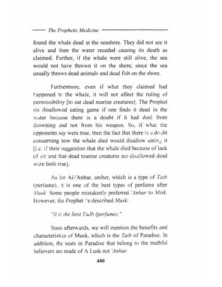 The prophetic medicine