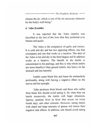 The prophetic medicine