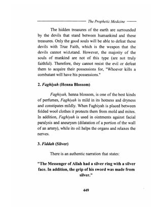 The prophetic medicine