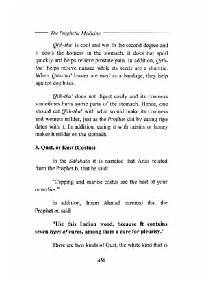 The prophetic medicine