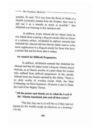 The prophetic medicine