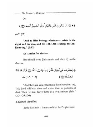 The prophetic medicine