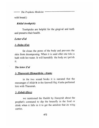 The prophetic medicine