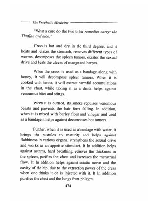 The prophetic medicine