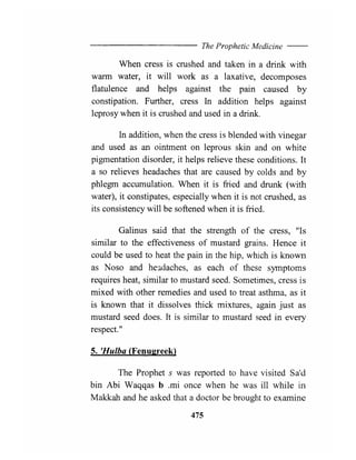 The prophetic medicine