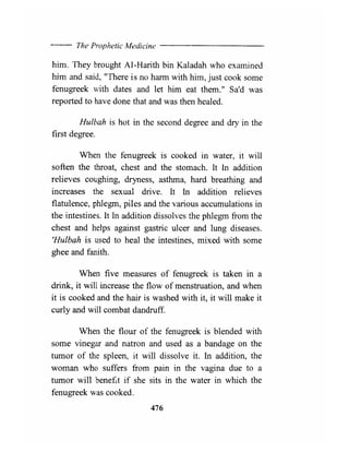 The prophetic medicine