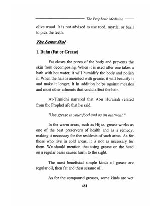 The prophetic medicine