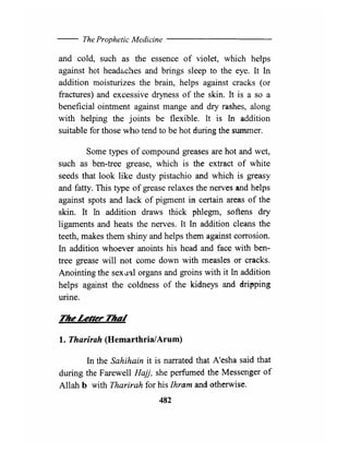 The prophetic medicine