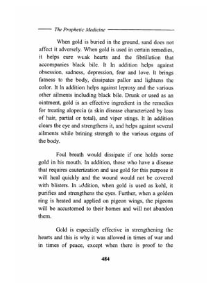 The prophetic medicine