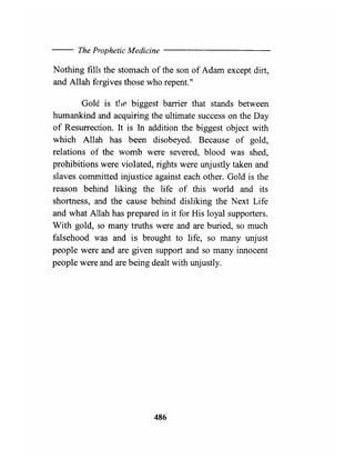 The prophetic medicine