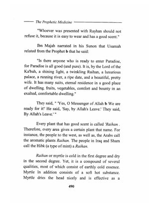 The prophetic medicine