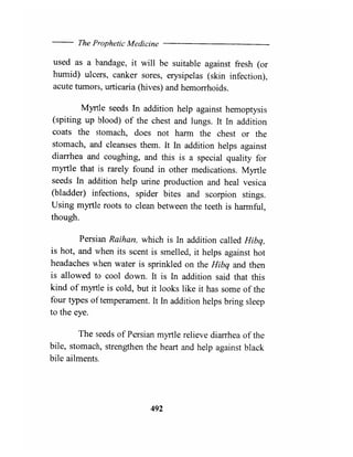 The prophetic medicine