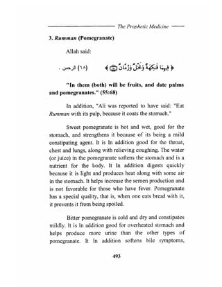 The prophetic medicine