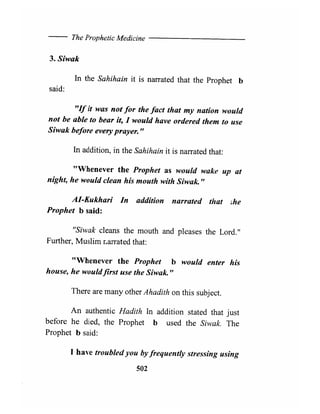 The prophetic medicine