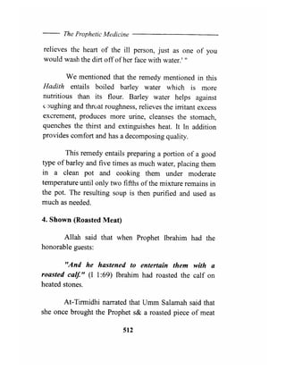 The prophetic medicine