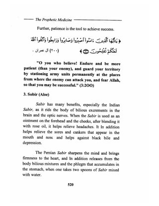 The prophetic medicine