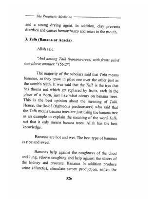 The prophetic medicine