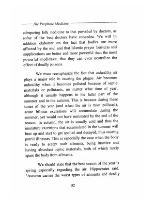 The prophetic medicine