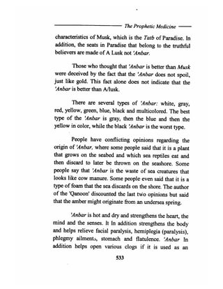 The prophetic medicine