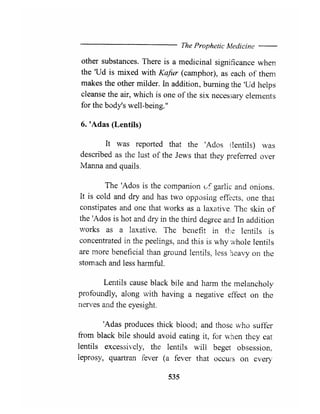 The prophetic medicine