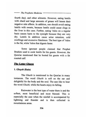 The prophetic medicine