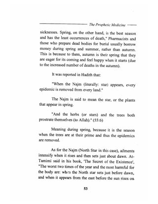 The prophetic medicine