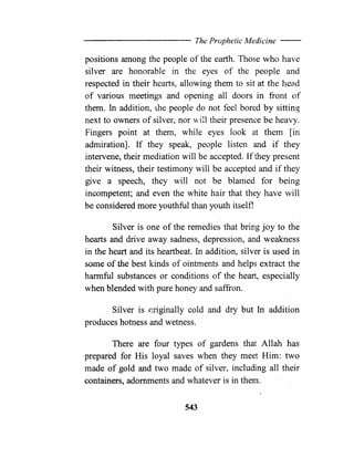 The prophetic medicine