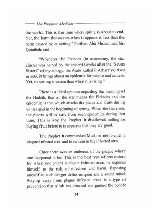 The prophetic medicine