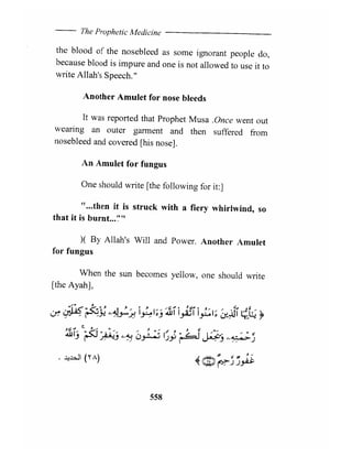 The prophetic medicine