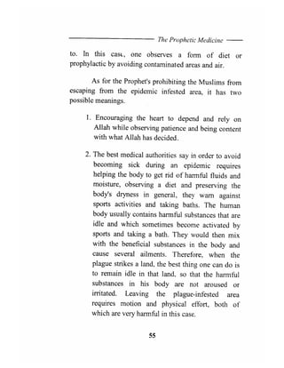 The prophetic medicine