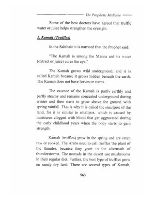 The prophetic medicine