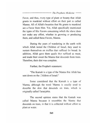 The prophetic medicine