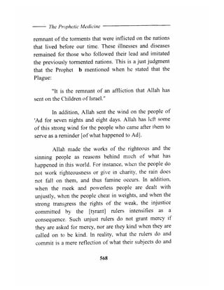 The prophetic medicine