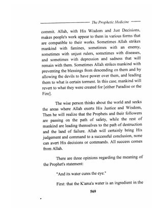 The prophetic medicine