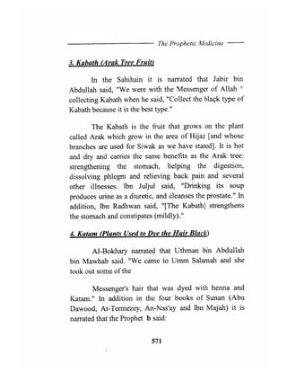 The prophetic medicine