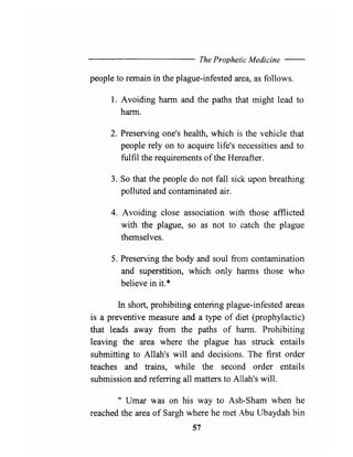 The prophetic medicine