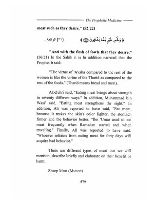 The prophetic medicine