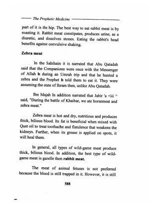 The prophetic medicine